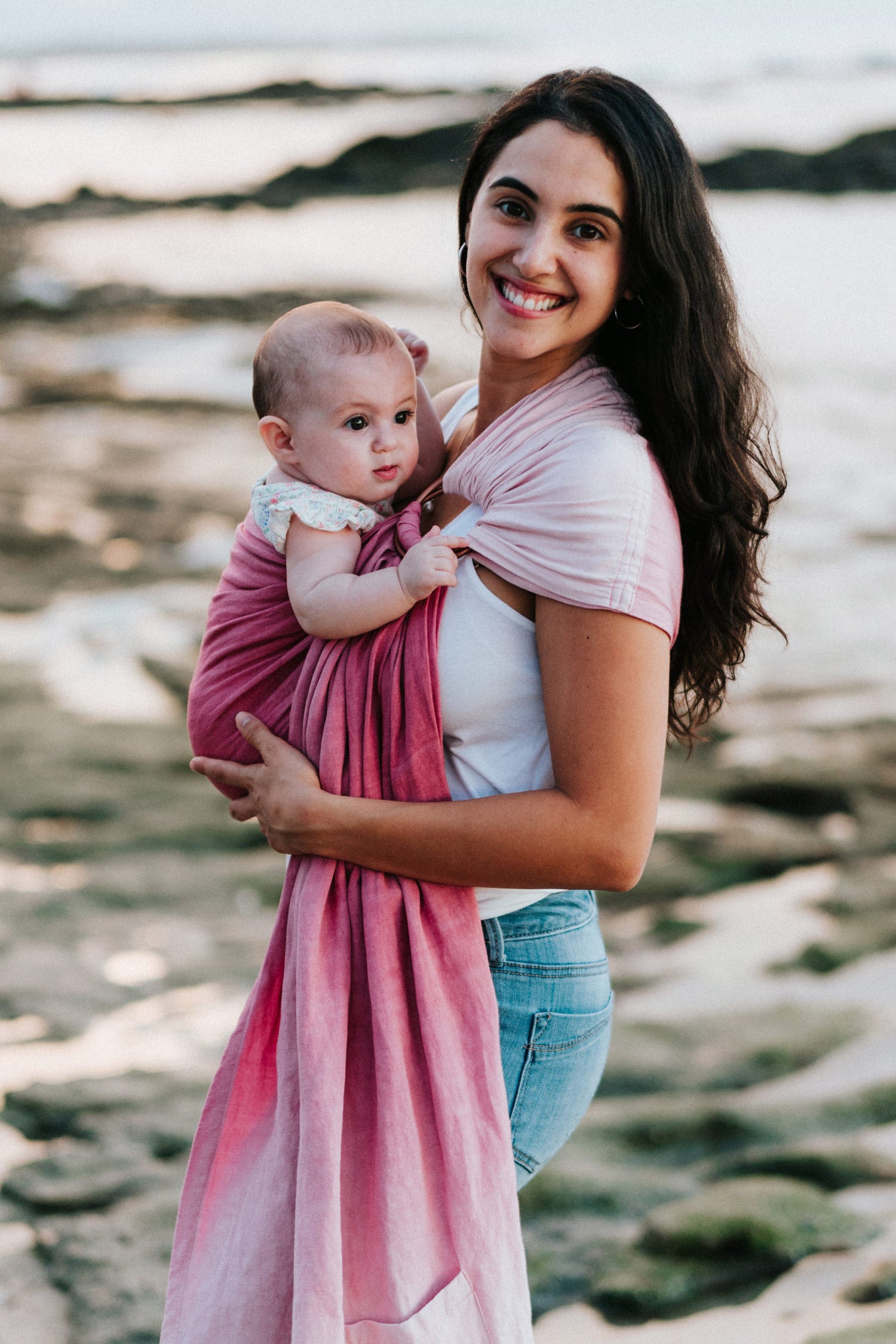 Ring Sling - Pink Sunset
